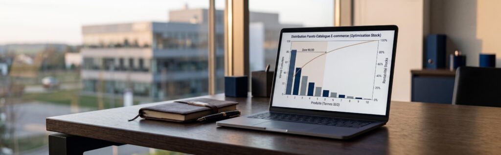 Graphique tableau de bord ecommerce
