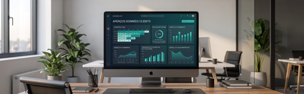 Tableau de bord analytique d un CRM e-commerce pour optimiser la retention