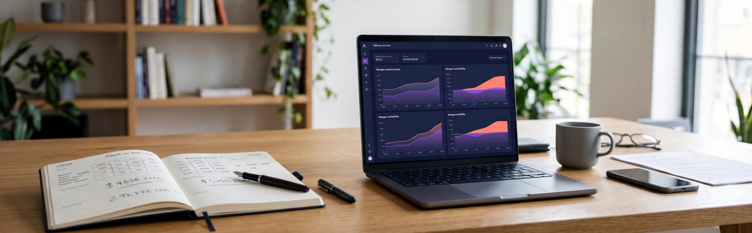 Planification stratégique sur un calendrier e-commerce 2026 avec analyse de rentabilité