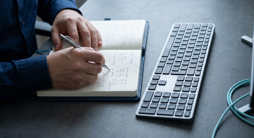 Analyste étudiant les indicateurs clés du calculateur de marge e commerce
