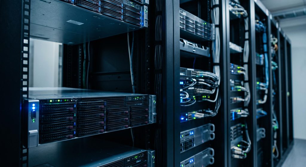 Serveurs informatiques sécurisés pour le tracking server-side en e-commerce.